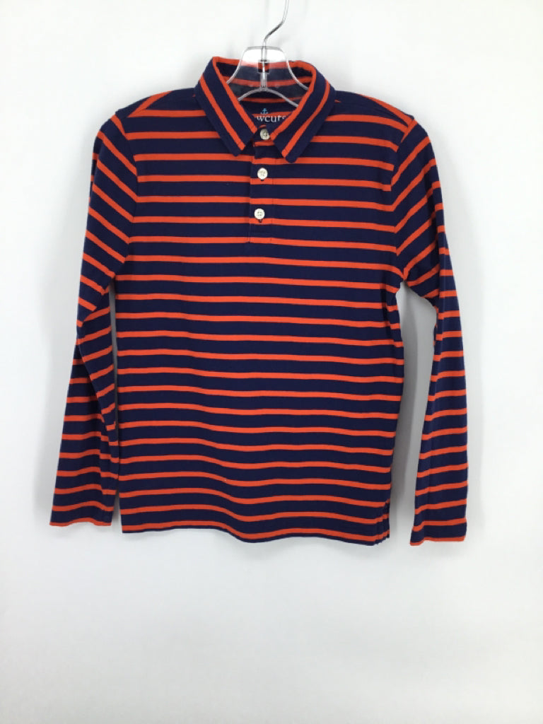 Crewcuts Child Size 8 Navy Stripe Shirt - boys
