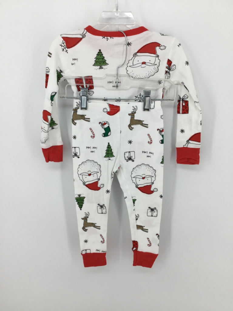 Carter's Child Size 24 Months Red Christmas Pajamas