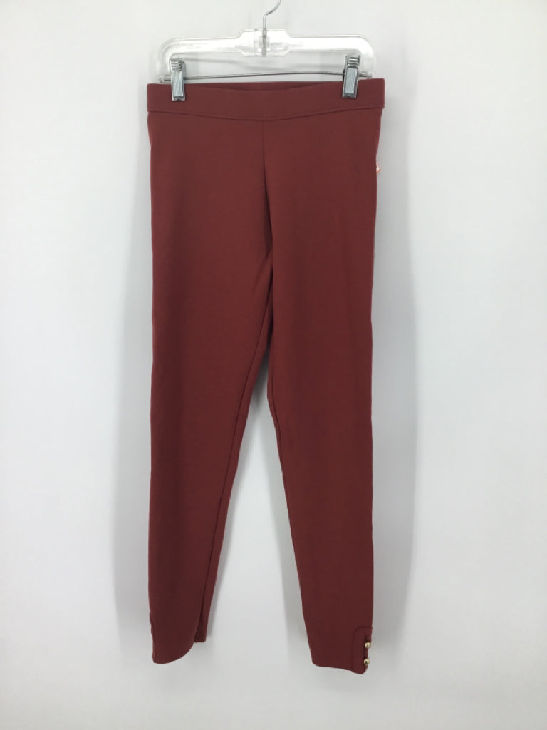 Janie and Jack Child Size 12 Burgundy Pants - girls