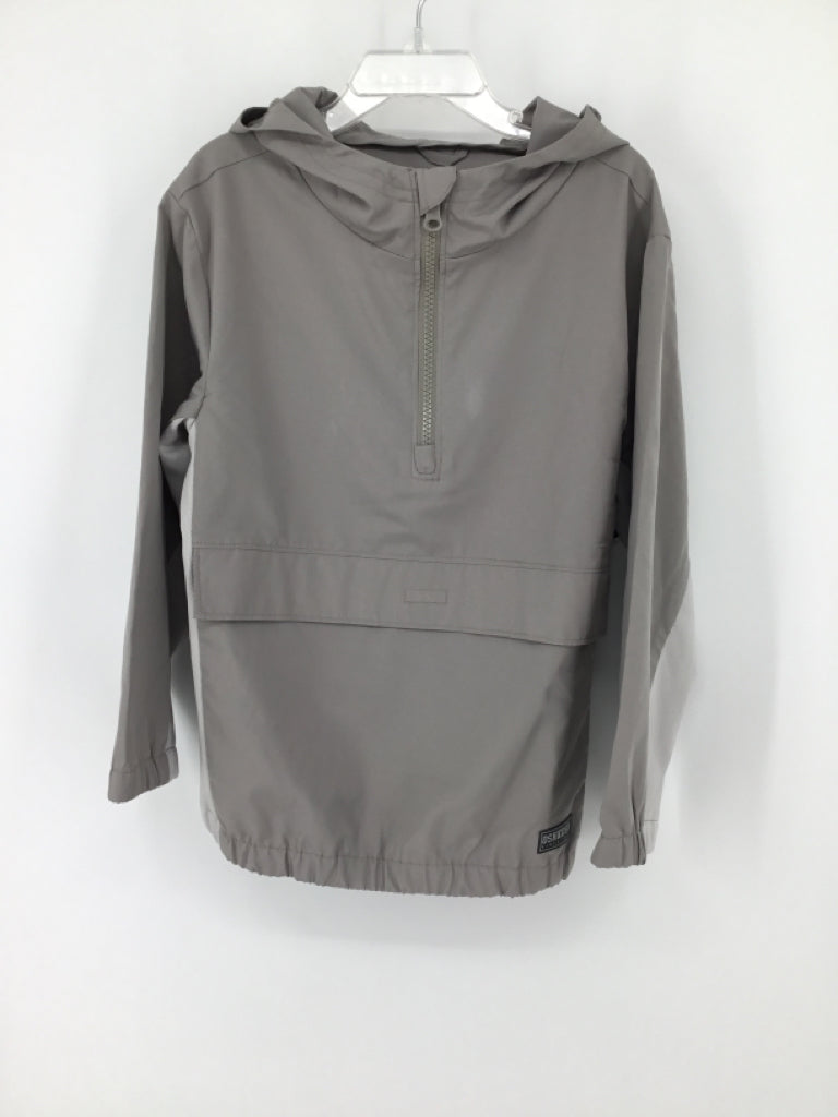 OshKosh B'gosh Child Size 7 Gray Solid Jacket - boys