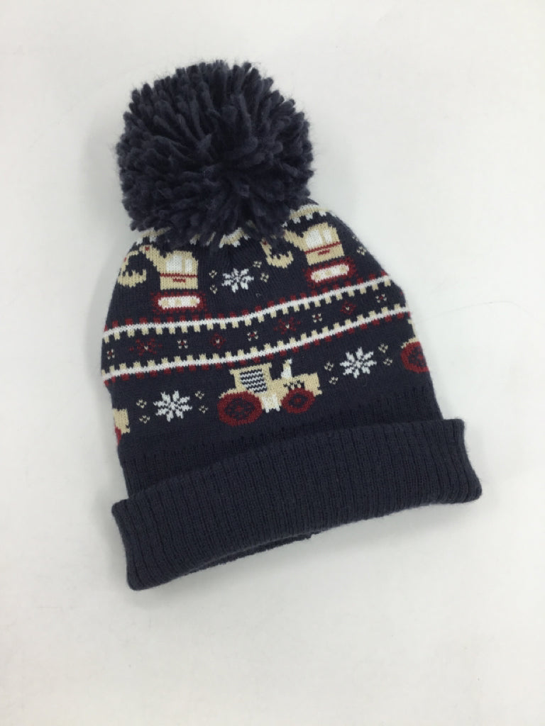 First Steps Child Size 2 Navy tractors Hats - boys