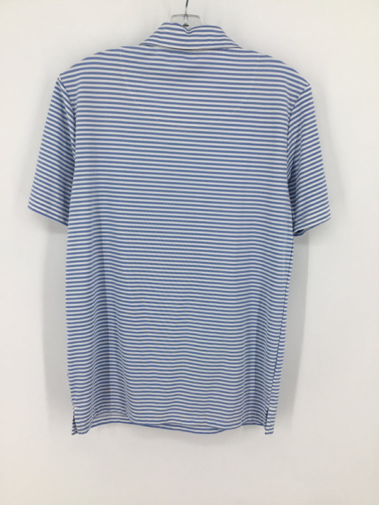 Class Club Child Size 10 Blue Stripe Shirt - boys