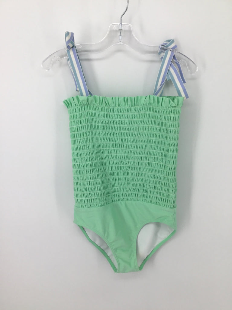 Minnow Child Size 11 Green Swimwear - girls