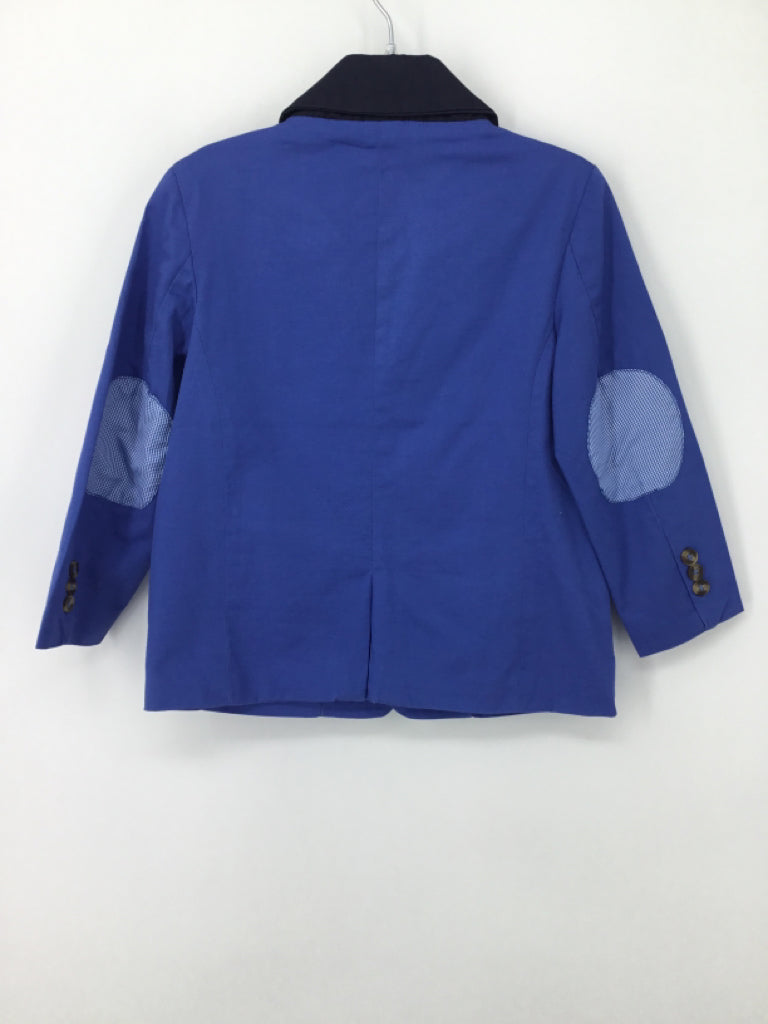 Andy & Evan Child Size 3 Blue Solid Blazer - boys