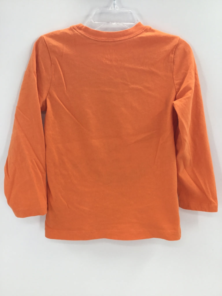 Cat & Jack Child Size 3 Orange Halloween T-Shirt
