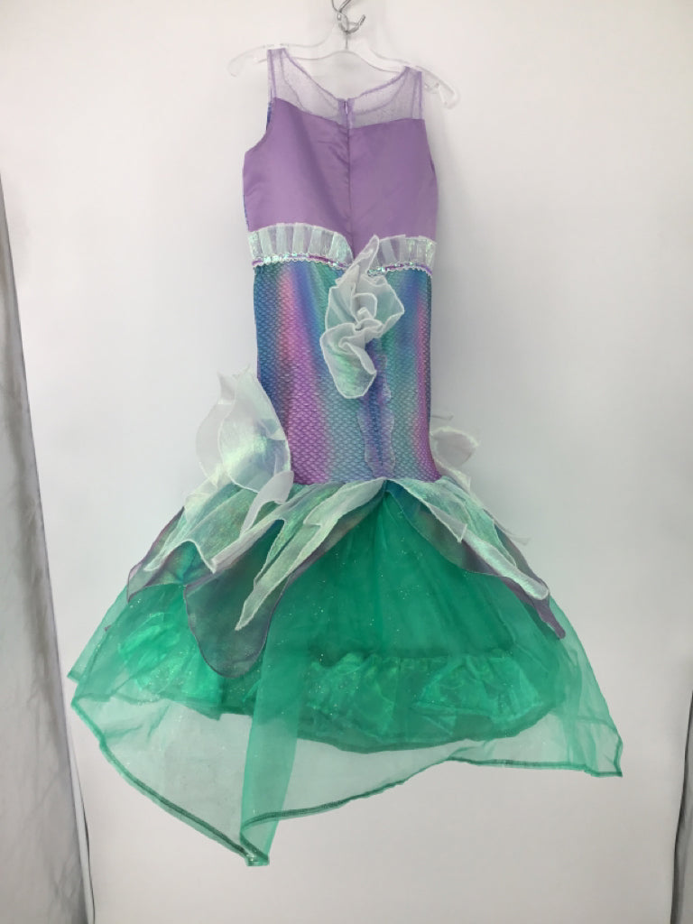 Disney Child Size 8 Iridescent The Little Mermaid Halloween Costume