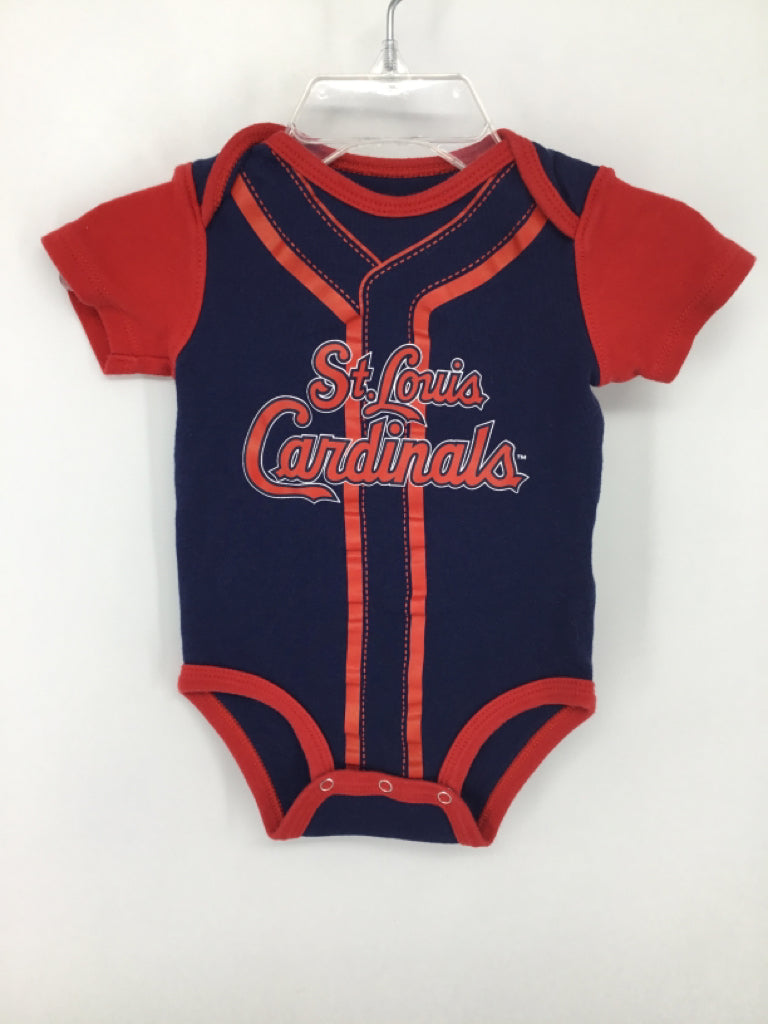 Genuine Merchandise Child Size 3-6 Months Navy Onesie