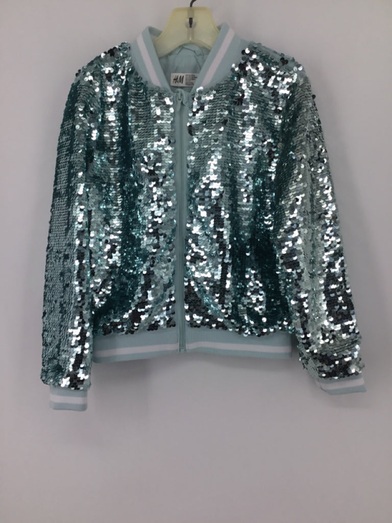 H & M Child Size 6 Blue Jacket - girls