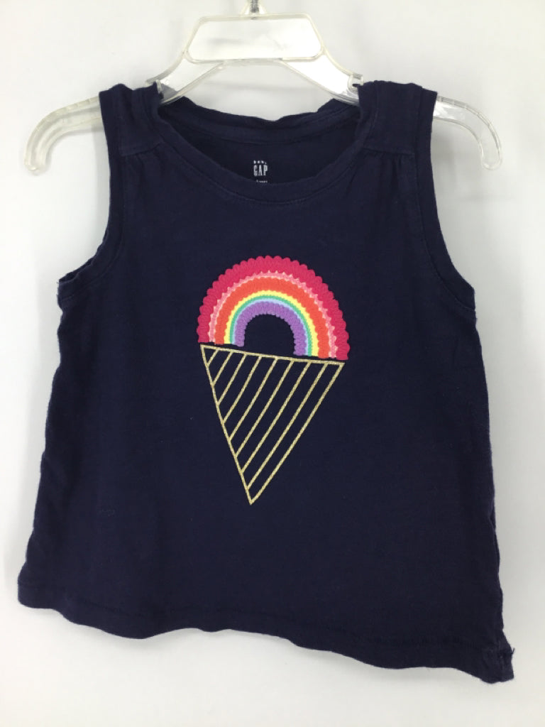 Baby Gap Child Size 3 Navy Tank top - girls