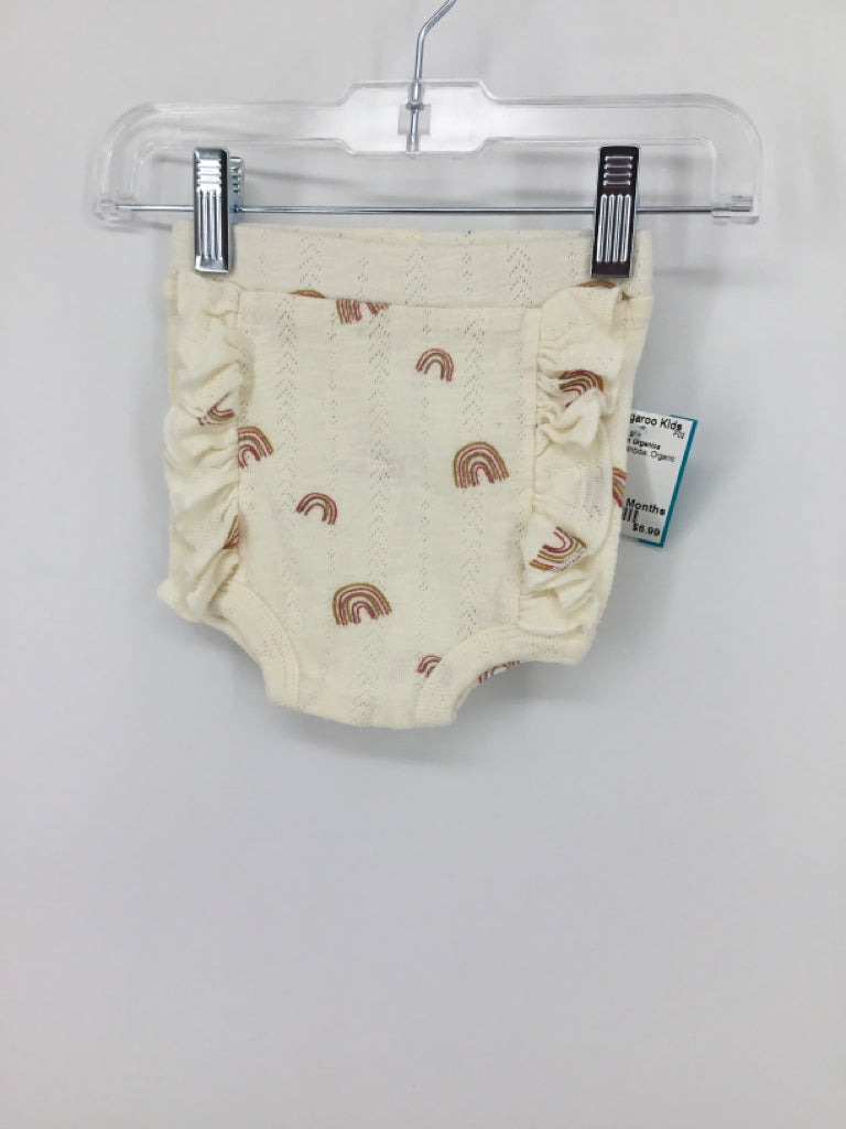 Kate Quinn Organics Child Size 6-12 Months Cream Bloomers - girls
