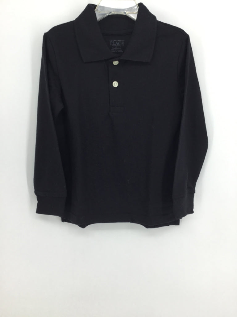 Childrens Place Child Size 4 Black Solid Shirt - boys
