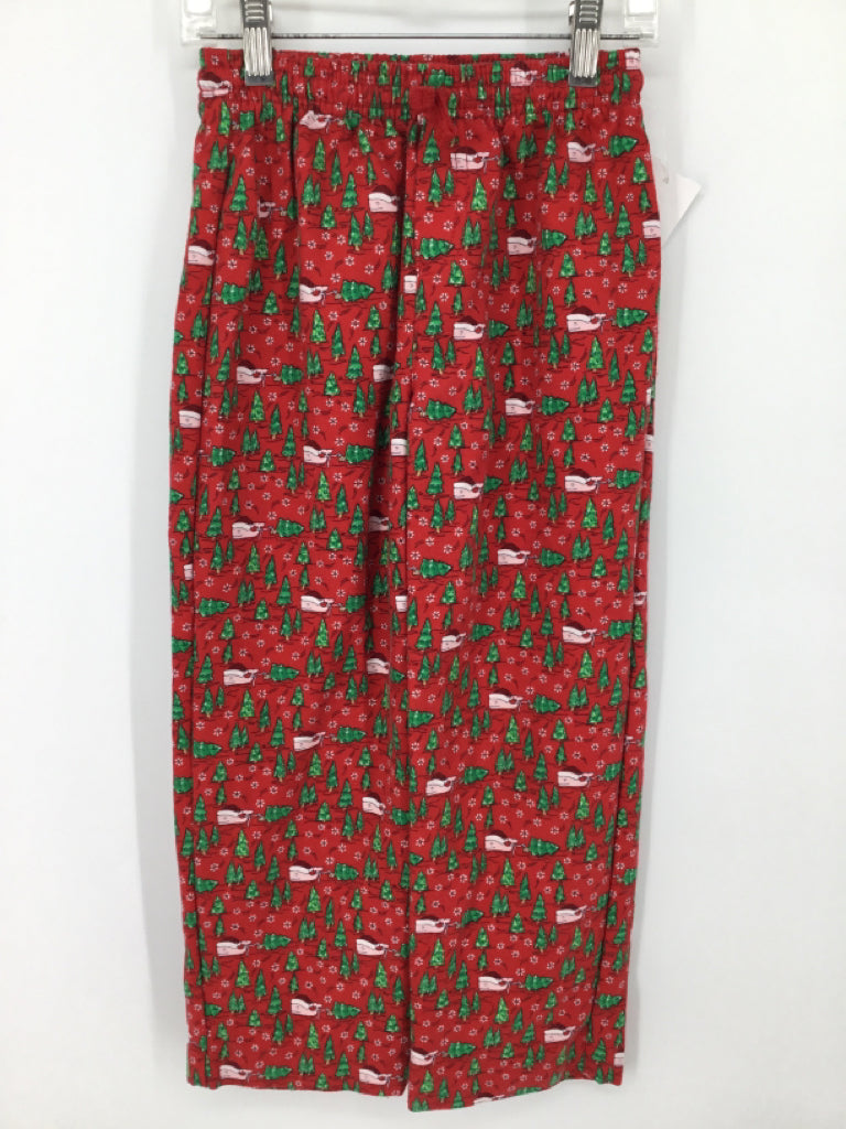 vineyard vines Child Size 7 Red Christmas Pajamas