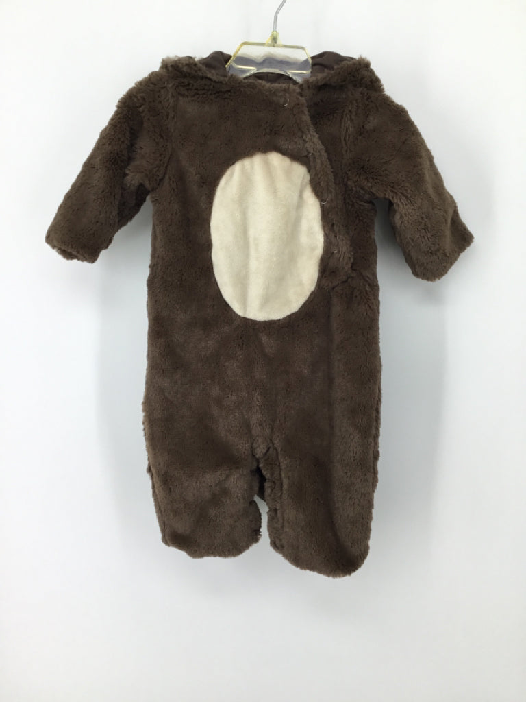Pottery Barn Kids Child Size 0-6 Months Brown Monkey Halloween Costume