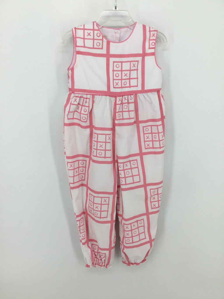 The Beaufort Bonnet Co Child Size 3 Pink Valentine's Day Outfit