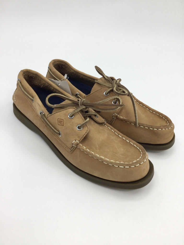 Sperry Child Size 4.5 Youth Brown Dress Shoes