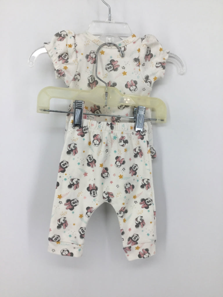 Disney Child Size Newborn White Outfit - girls