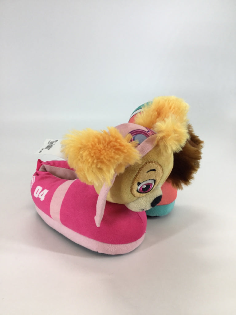 Paw Patrol Child Size 7 Toddler Pink Slippers
