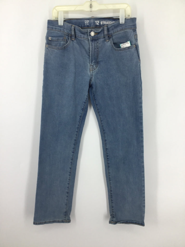 Gap Kids Child Size 12 Blue Solid Jeans - boys