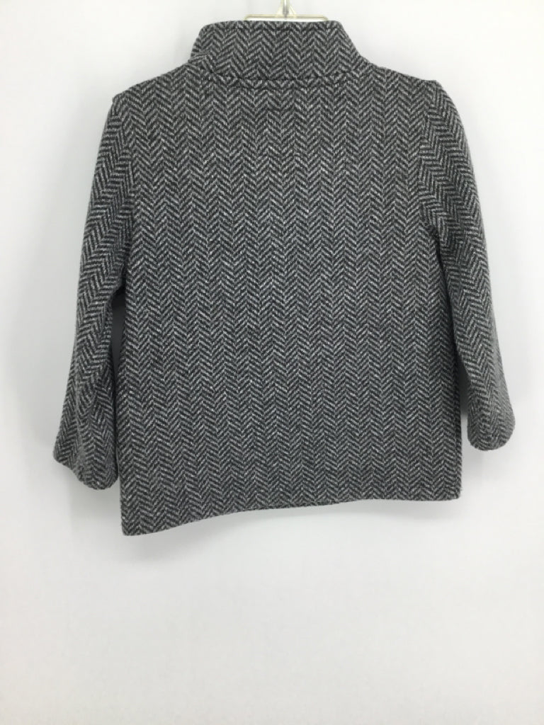 Old Navy Child Size 2 Gray Herringbone Shirt - boys