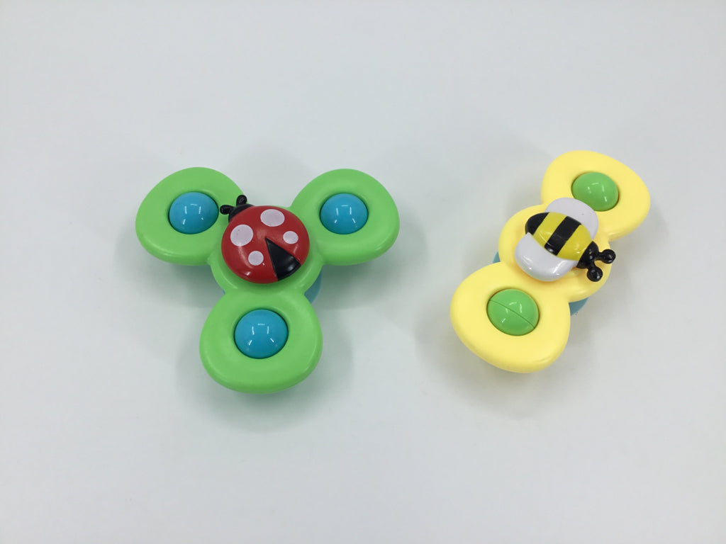 Suction Cup Spinner Fidget Set of 2