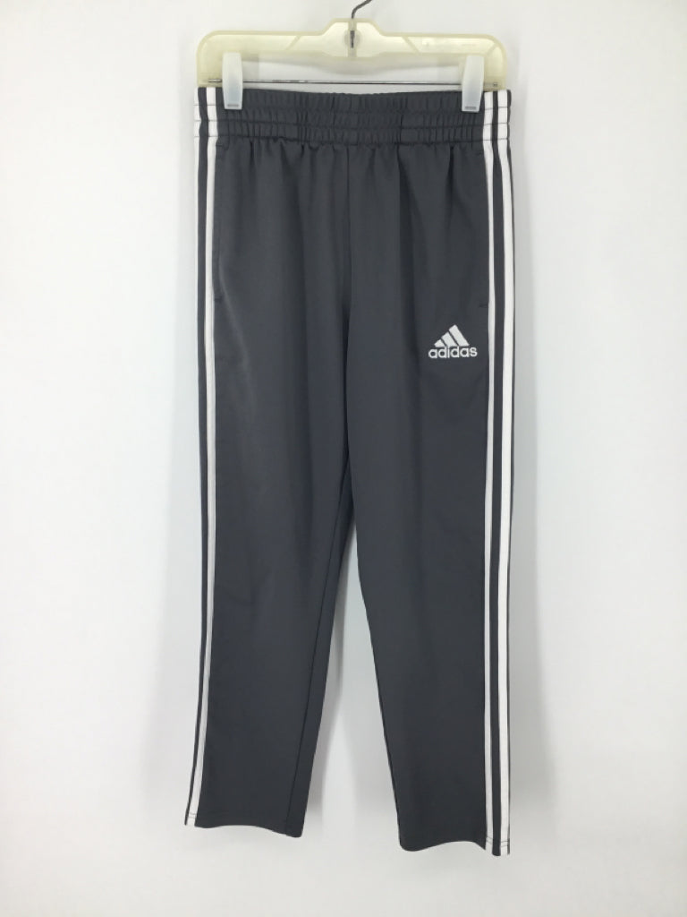 Adidas Child Size 10 Gray Marbled Sweatpants - boys