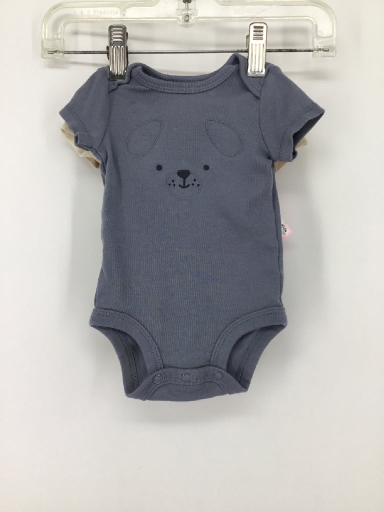 Carter's Child Size Newborn Blue Onesie