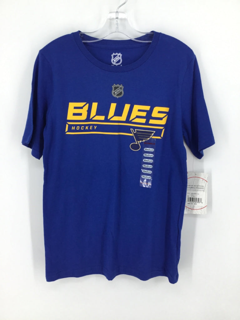 NHL Child Size 10 Blue Blues T-shirt - boys