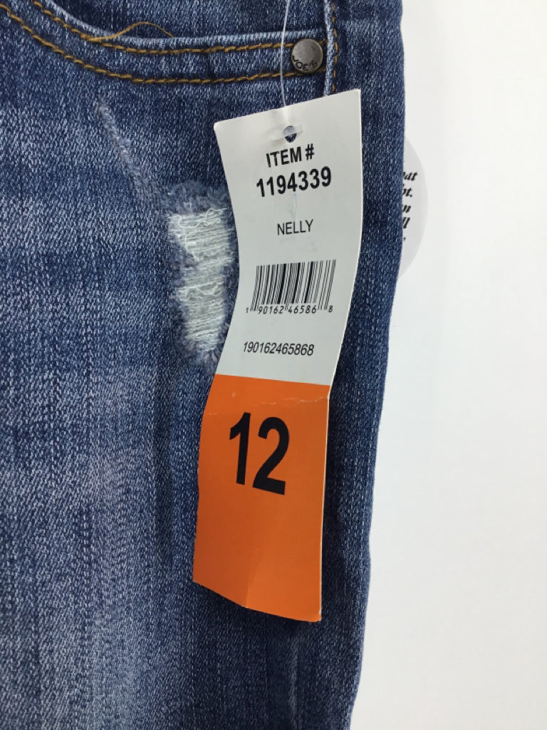 Joe's Child Size 12 Blue Solid Shorts - boys