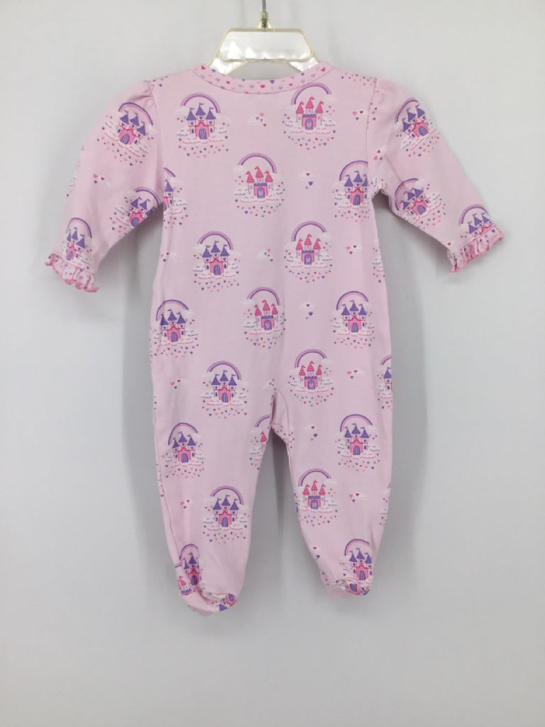 Kissy Kissy Child Size 3-6 Months Pink Sleepers