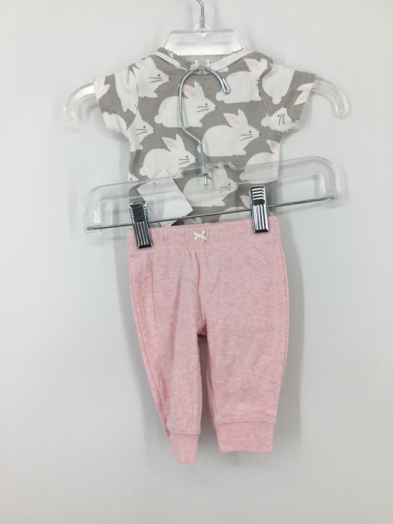 Carter's Child Size Newborn Green Easter Outfit