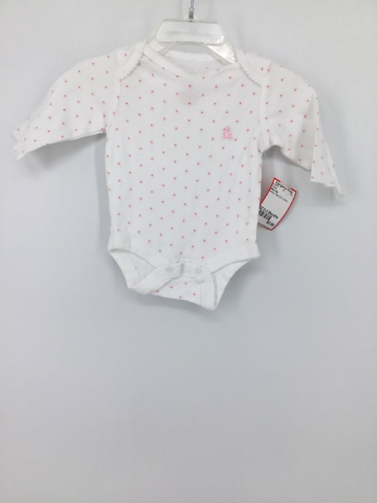 Baby Gap Child Size 0-3 Months White Onesie