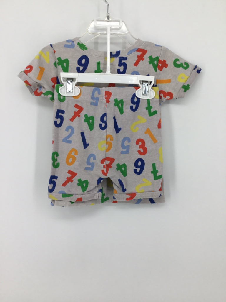 Old Navy Child Size 3 Gray Print Pajamas - boys