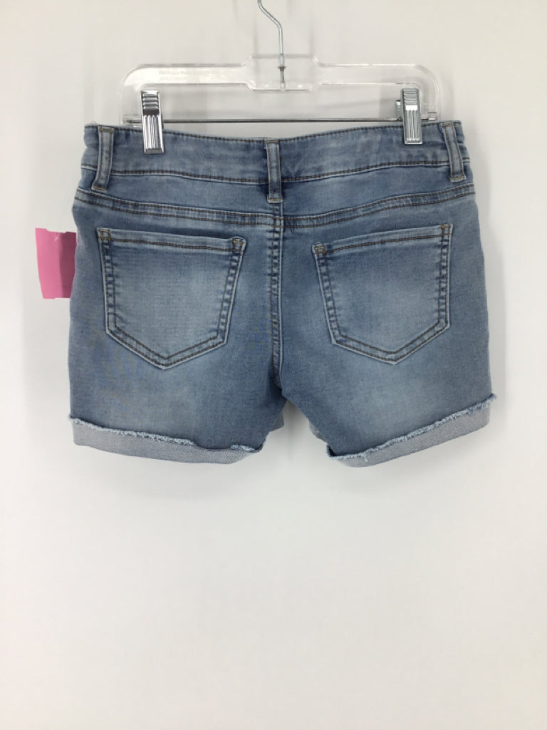 Hippie Girl Child Size 10 Blue Shorts - girls