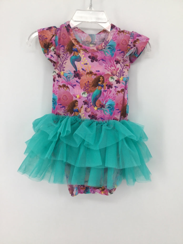 Posh Peanut + Disney Child Size 12-18 Months Pink Outfit - girls
