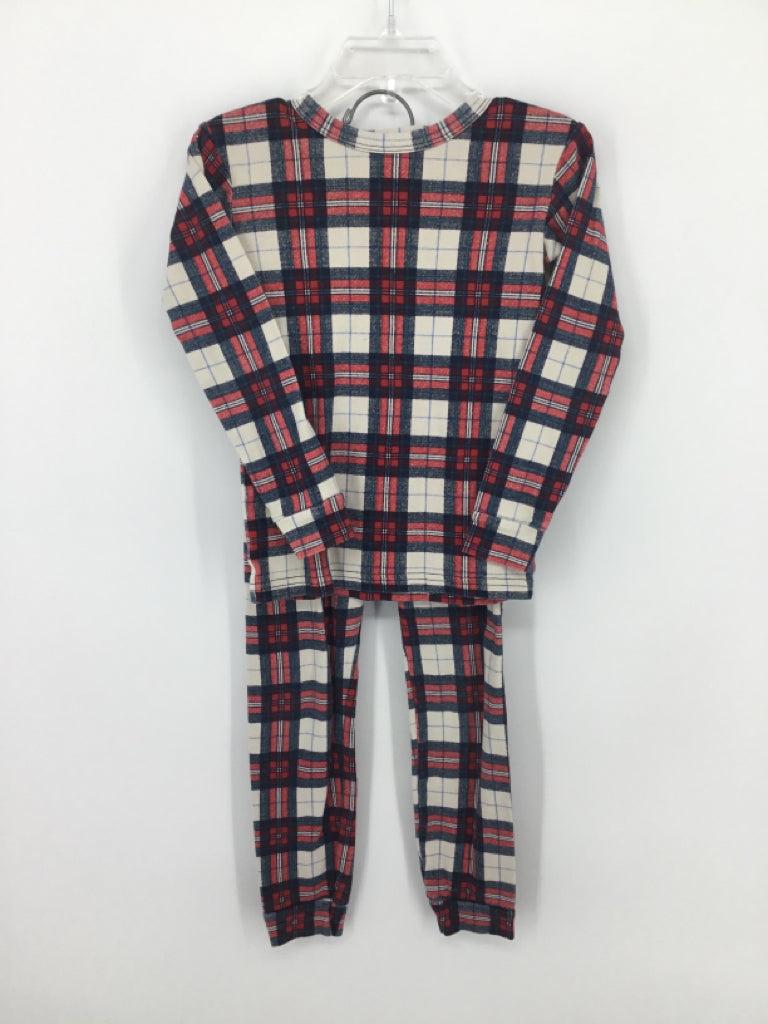 Baby Gap Child Size 5 Red Plaid Pajamas - boys