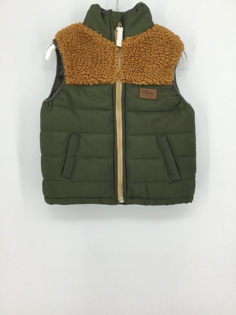 Eddie Bauer Child Size 3 Green Solid Outerwear - boys