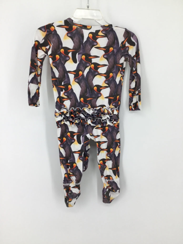 Muse Threads Child Size 3-6 Months Black Sleepers