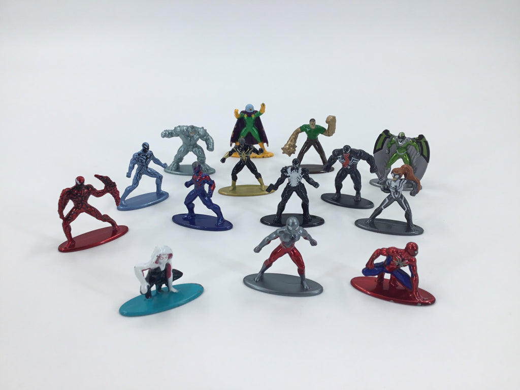 Marvel Jada Nano Metalfigs Mini-Figures DieCast Metal Set of 14