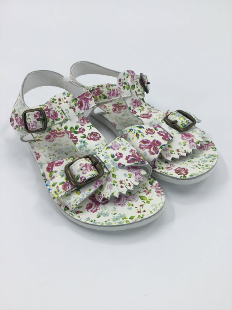 Sweet Honey Child Size 1 Youth Multi-Color Sandals/Flip Flops