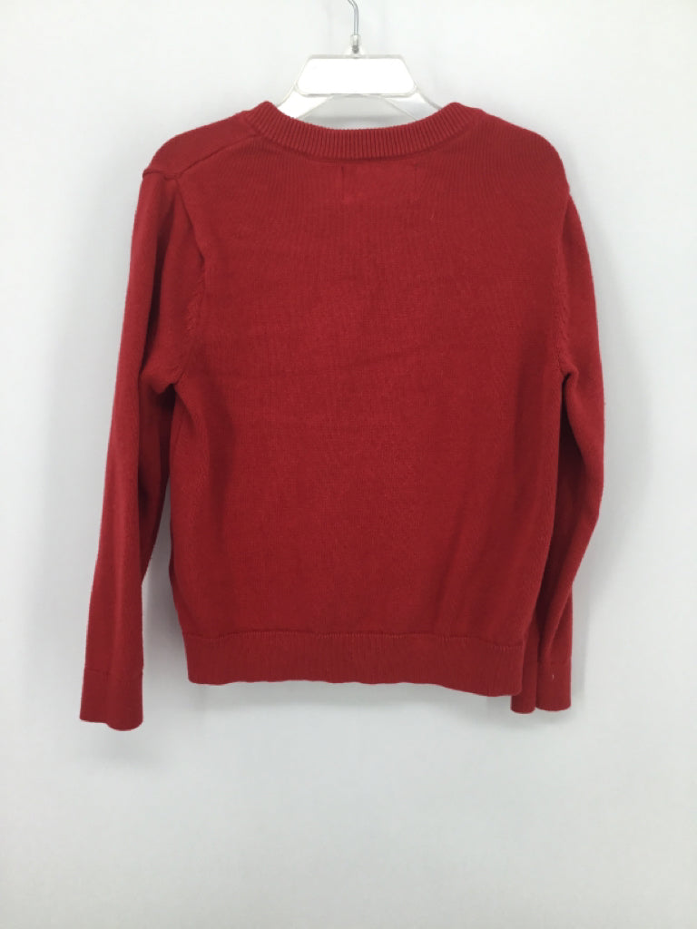 Old Navy Child Size 5 Red Solid Sweater - boys