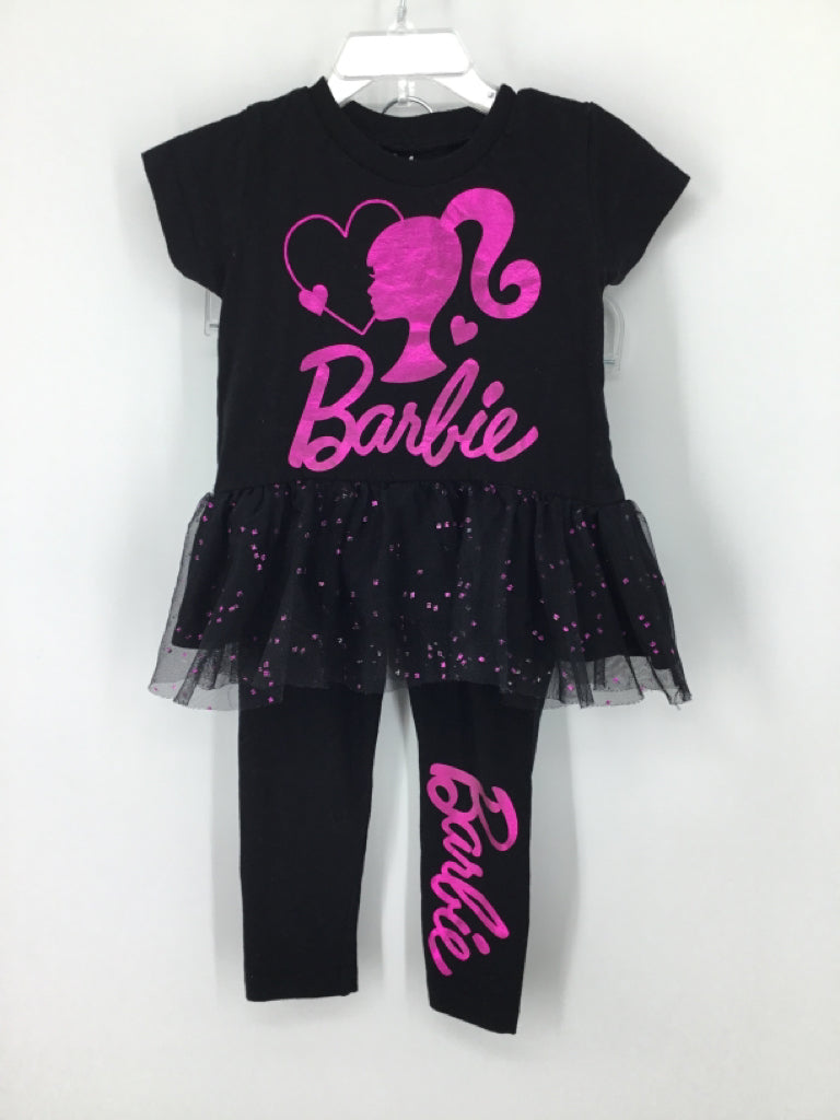 Barbie Child Size 2 Black Outfit - girls