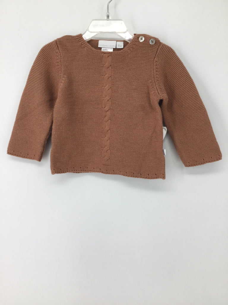 Elegant Baby Child Size 12 Months Tan Sweater - girls
