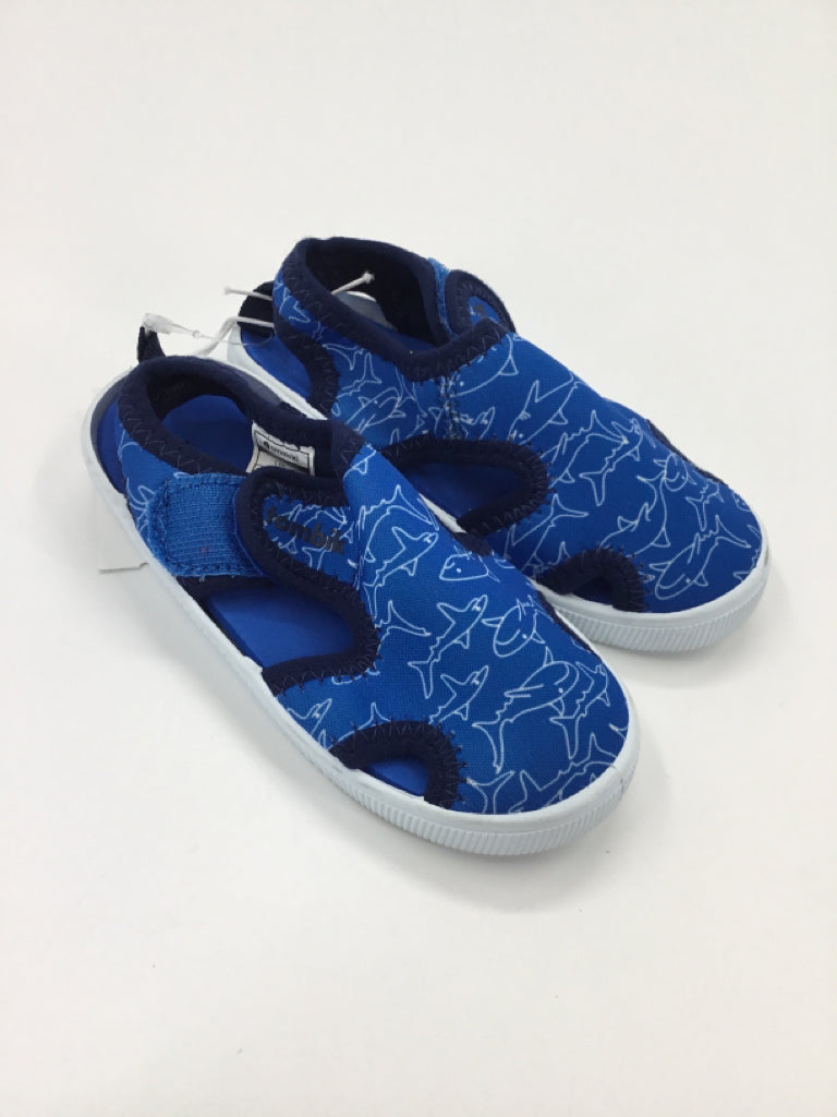Tombik Child Size 7 Toddler Blue Water Shoes