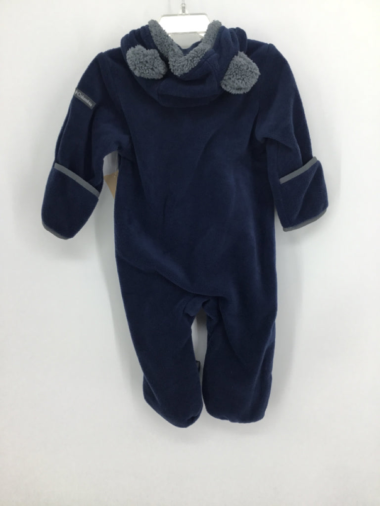 Columbia Child Size 6-12 Months Navy Solid Outerwear - boys