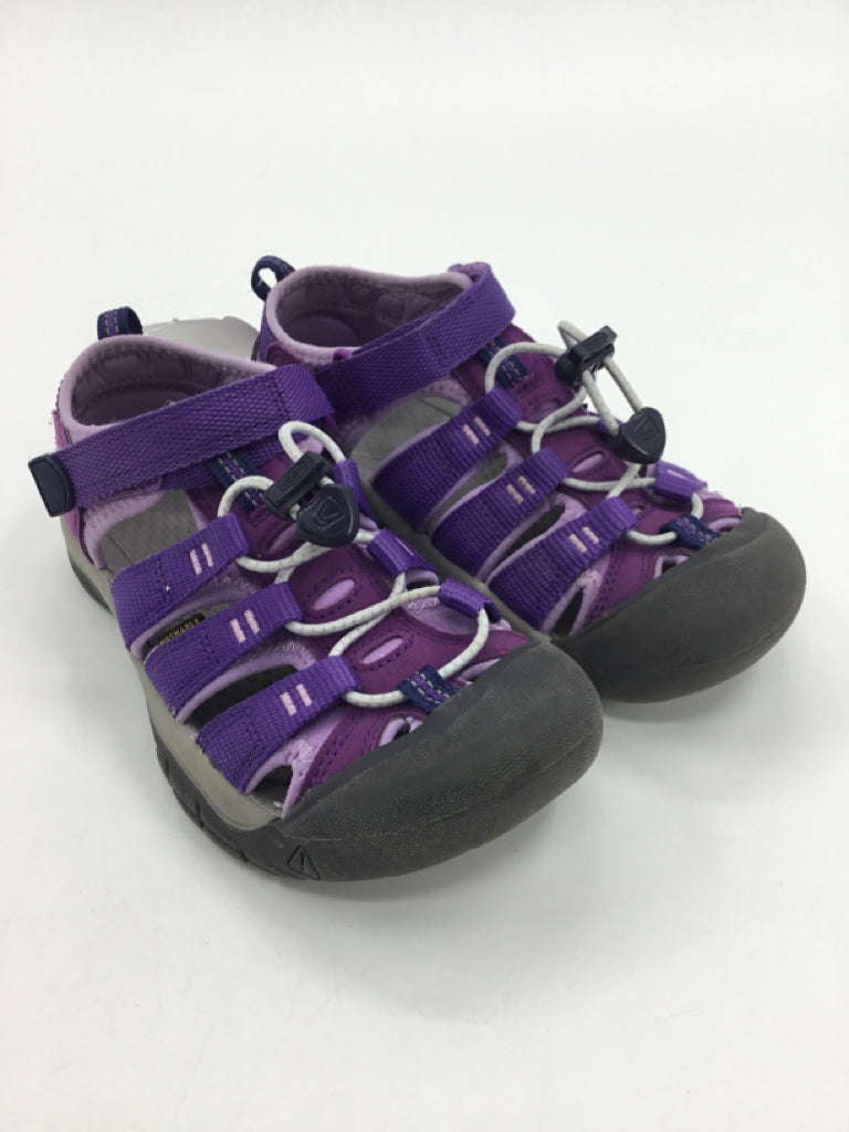 purple flip flops children's