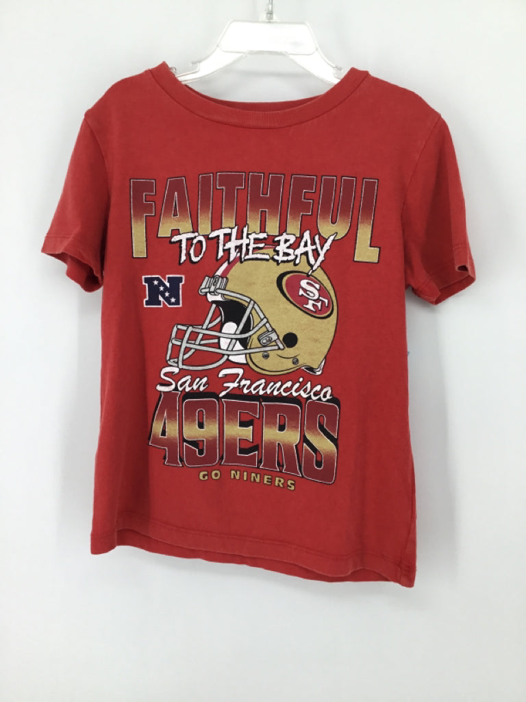 NFL Child Size 5 Red Sports T-shirt - boys