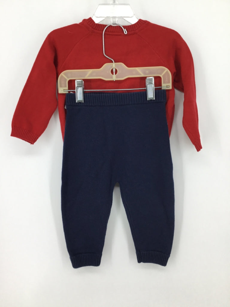 First Impressions Child Size 12 Red Christmas Outfit