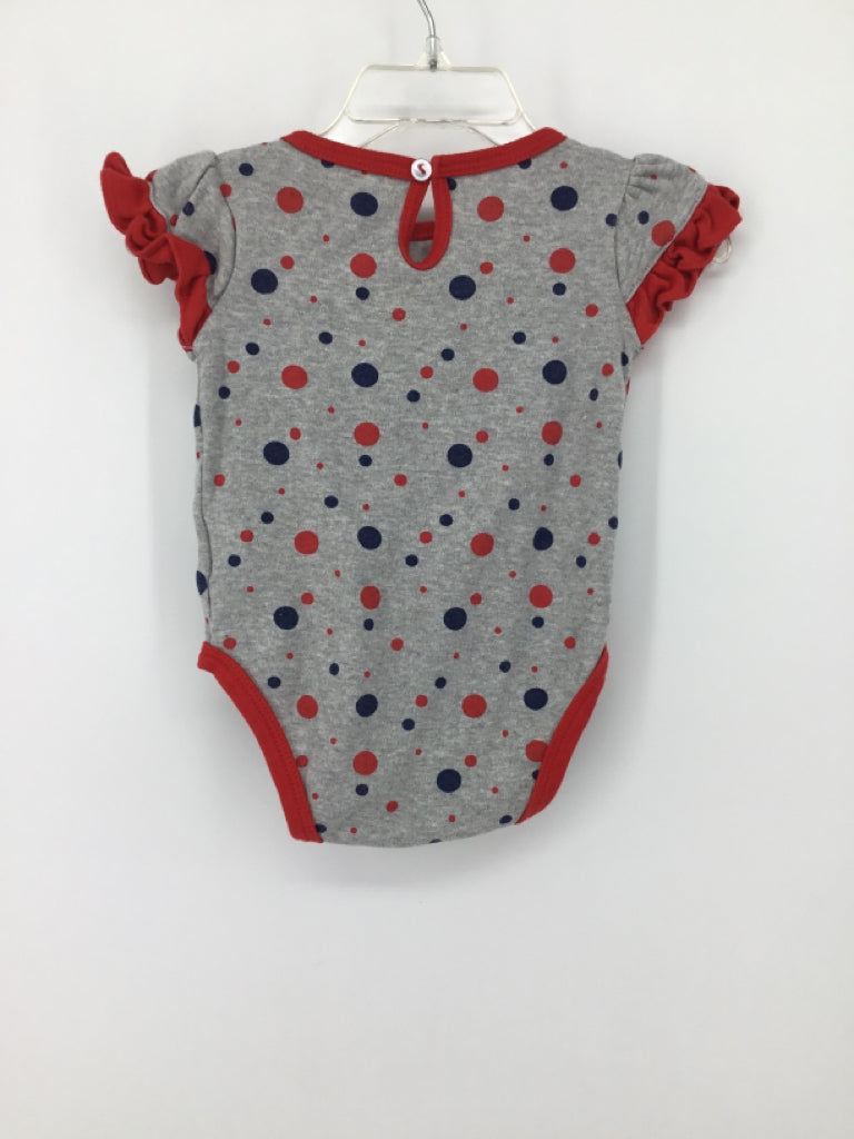 Genuine Merchandise Child Size 3-6 Months Gray Onesie