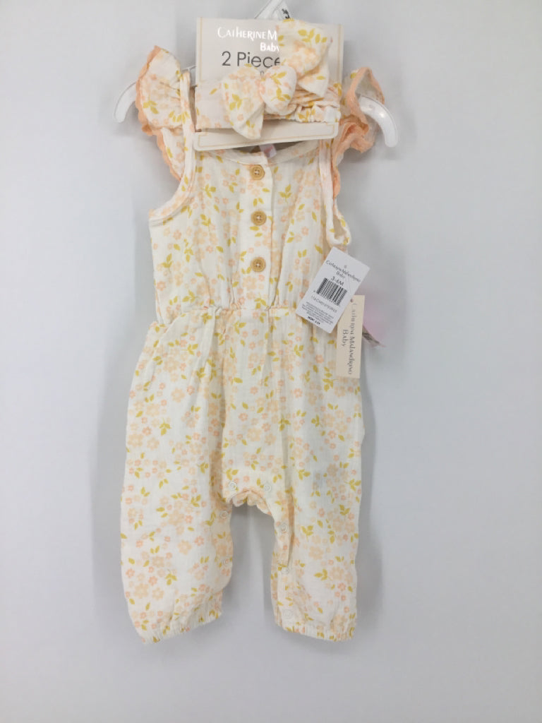 Catherine Malandrino Child Size 3-6 Months Yellow Outfit - girls