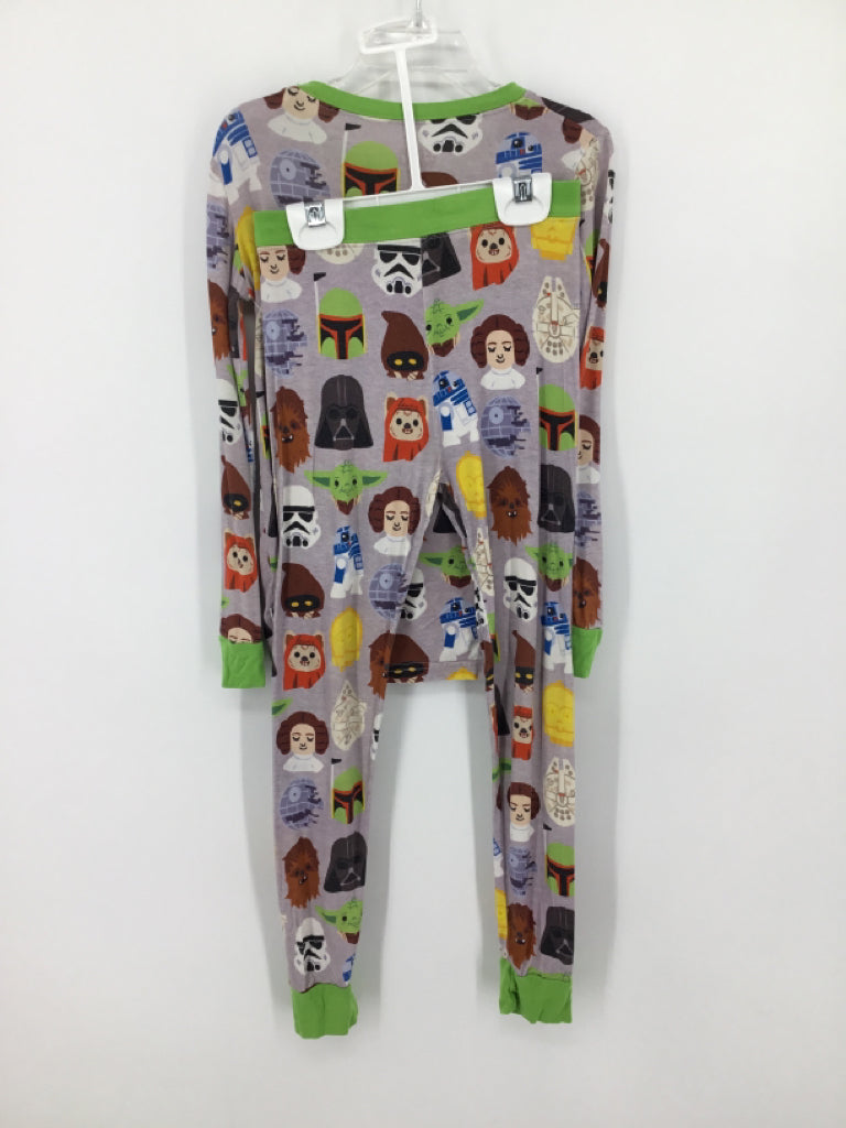 Little Sleepies + Star Wars Child Size 5 Gray Character Pajamas - boys